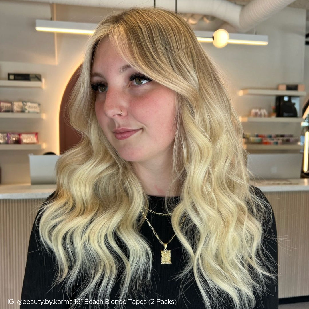 Beach Blonde (18/60) 18" 125g - Clip-Ins