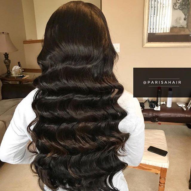 Off Black (1B) 18" 190g - Clip-Ins