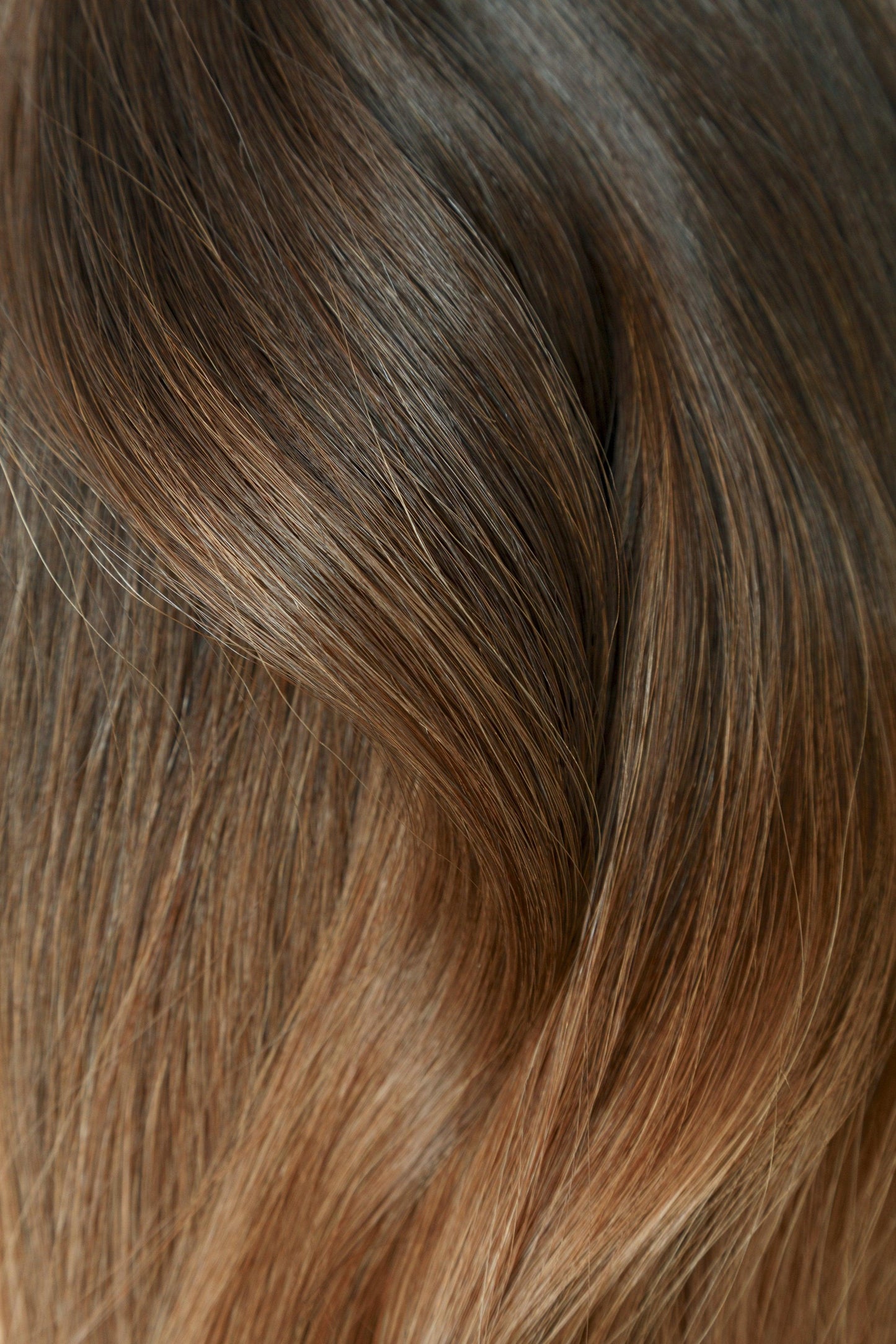 Ombre Espresso (#1C) to Chestnut Brown (#6C) Tape (50g)
