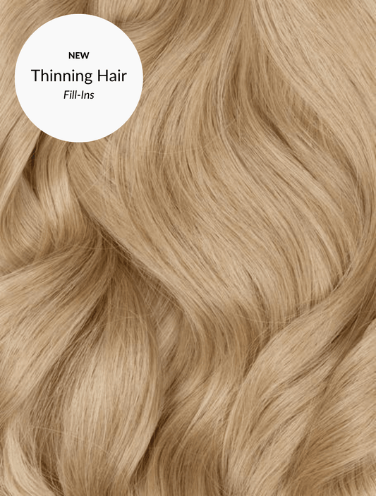 Dirty Blonde (9/19C) Thinning Hair Fill-Ins - BOMBAY HAIR