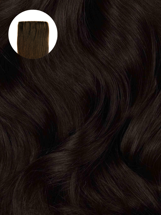 Espresso (2) Invisible Clip-ins