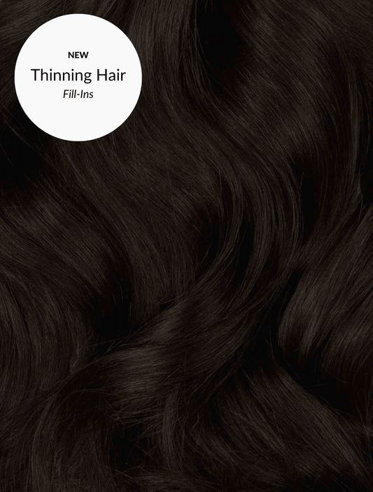 Espresso (2) Thinning Hair Fill-Ins - BOMBAY HAIR