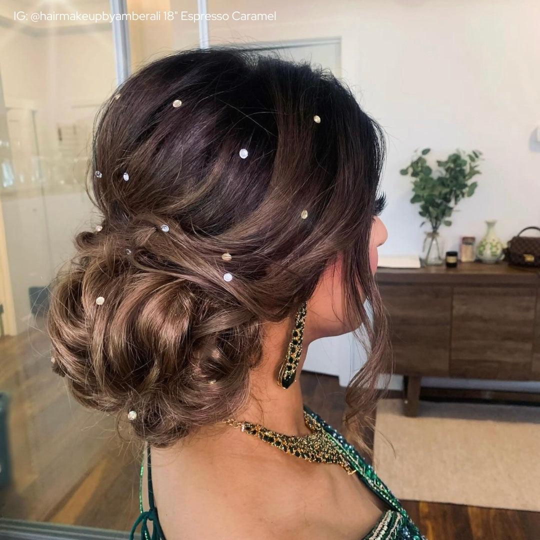Espresso Caramel (2/5B) 18" 125g - Clip-Ins