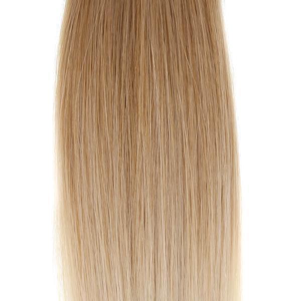 Ombre - Cool Brown (#10C) to White Blonde (#60B) 20" Keratin Tip