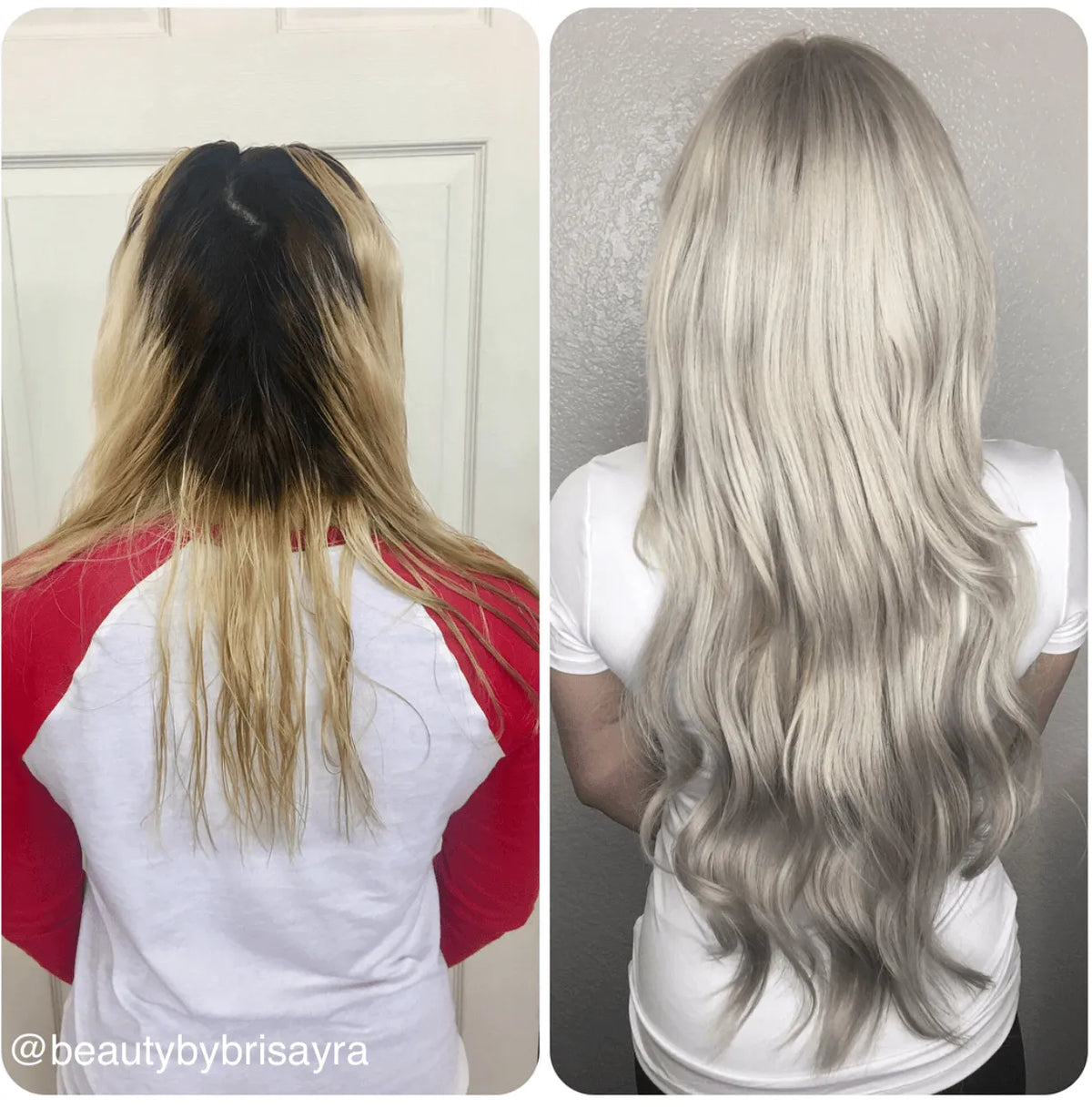 White Blonde (#60B) Keratin Tip