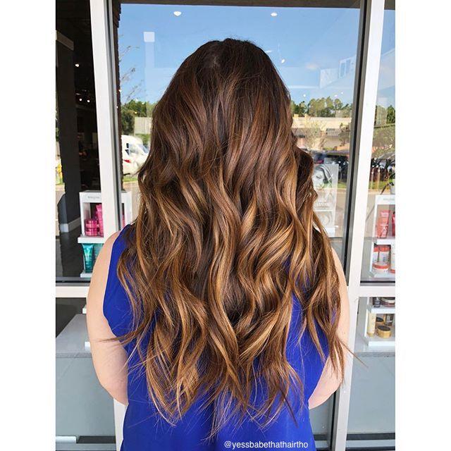 Ombre Espresso (#1C) to Chestnut Brown (#6C) Tape (50g)
