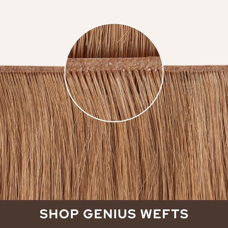 <span style="color: #9E756B;">New:</span> Genius Weft Extensions | Better than Hand-Tied