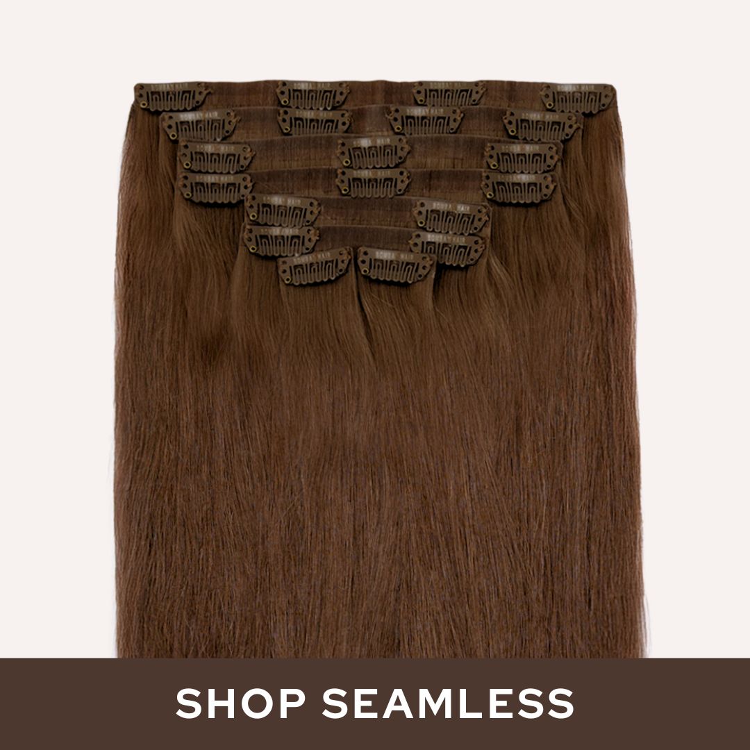 Seamless Clip In Hair Extensions