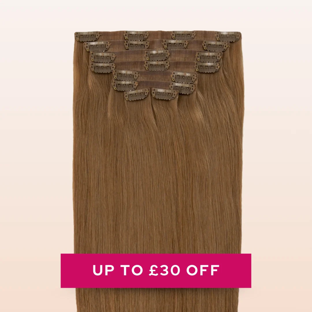 Seamless Clip In Hair Extensions