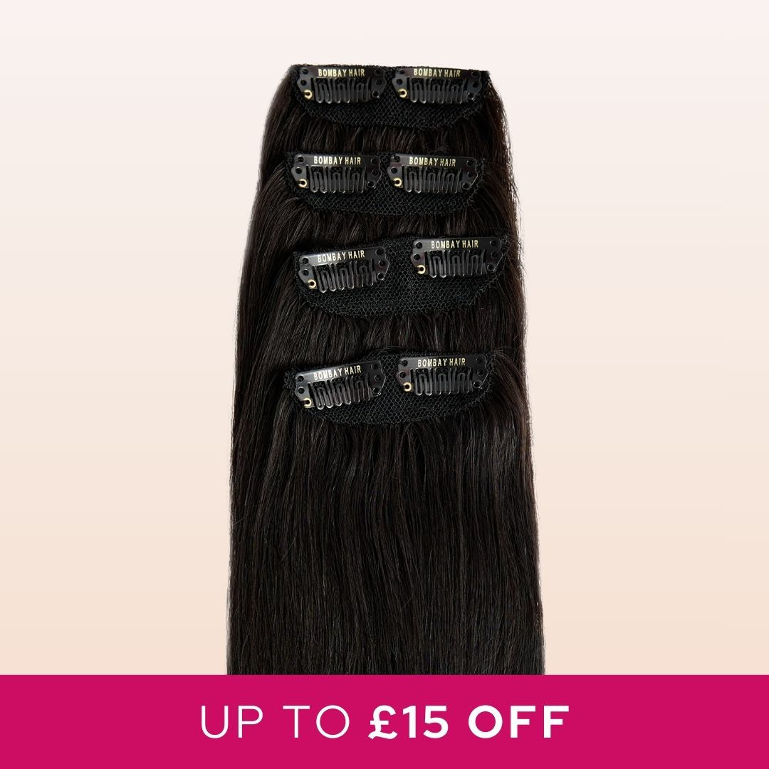 Invisible Clip-In Hair Extensions - BOMBAY HAIR UK 