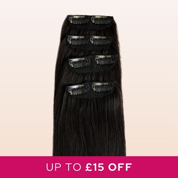 Invisible Clip-In Hair Extensions - BOMBAY HAIR UK 