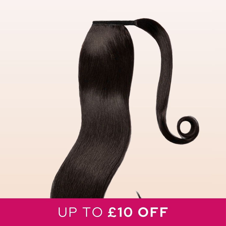 Ponytail Clip In Hair Extensions - BOMBAY HAIR UK 