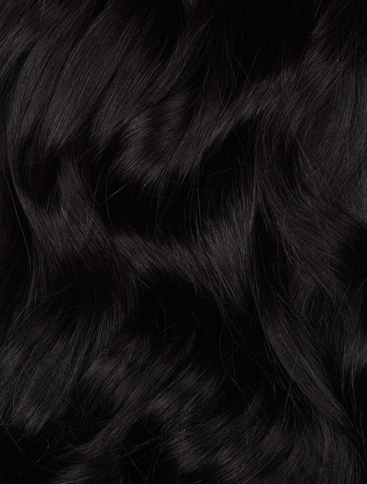 Jet Black (#1) Keratin Tip