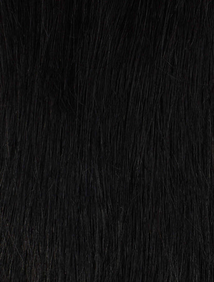 Jet Black (1) 24" 250g - Clip-Ins
