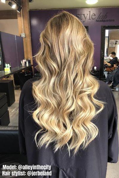 Rooted Dark Brown (2) to Dirty Blonde (19C) Genius Weft