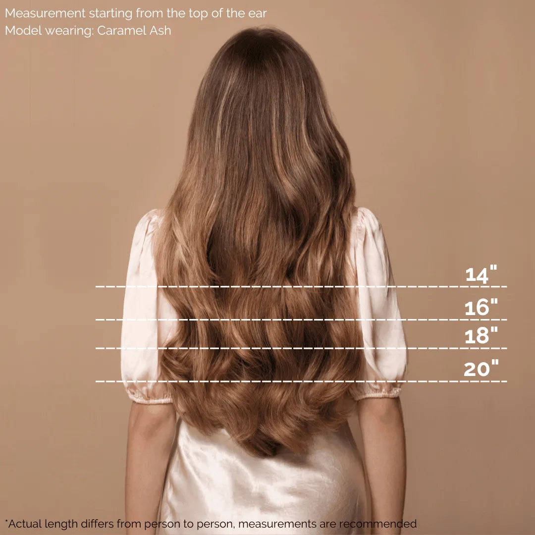 Ash Brown (8) Seamless Clip-Ins