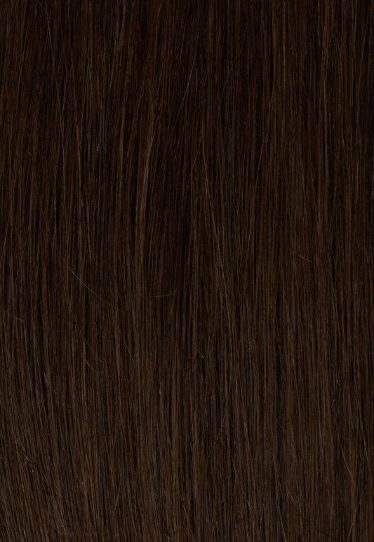 Medium Brown (2B) 18" 125g - Clip-Ins