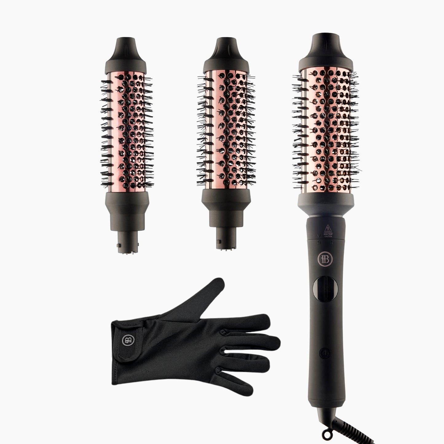 3-in-1 Thermal Round Brush for Blowout - Bombay Hair