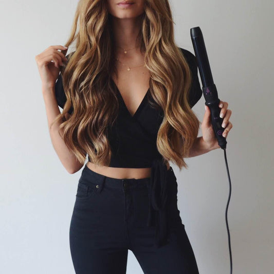 5-in-1 Curling wand set with interchangeable barrels - Bombay Hair