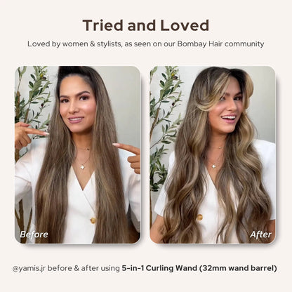 Curling Wand Set - 5 in 1 Curling Wand
