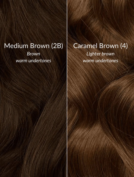 Caramel Brown (4) 22" 220g - Clip-Ins
