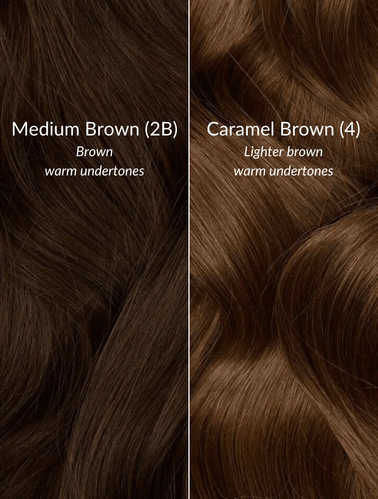 Caramel Brown (4) 18" 190g - Clip-Ins
