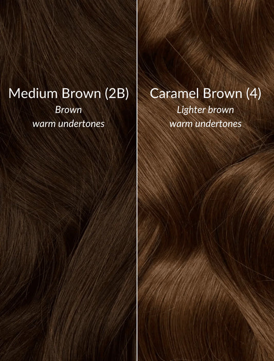 Caramel Brown (4) Thinning Hair Fill-Ins