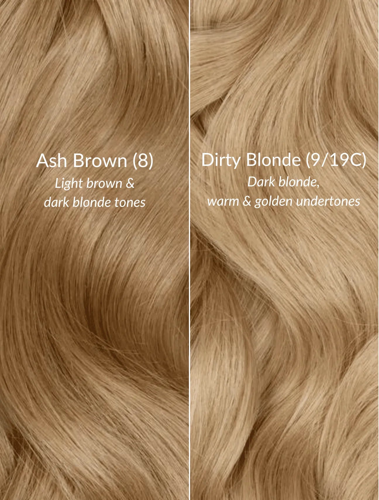 Dirty Blonde (9/19C) 24" 250g - Clip-Ins