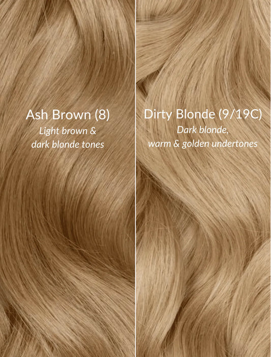 Dirty Blonde (9/19C) 20" 160g - Clip-Ins