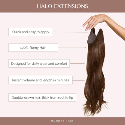 Warm Platinum Blonde Highlights (P18/613) Halo