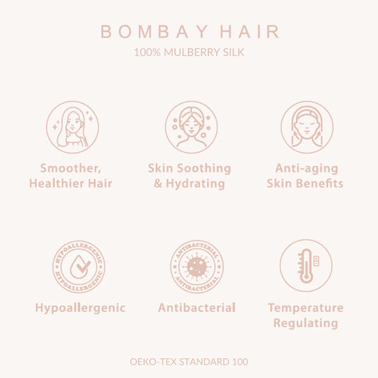 Silk Pillowcase - Queen (Pink)