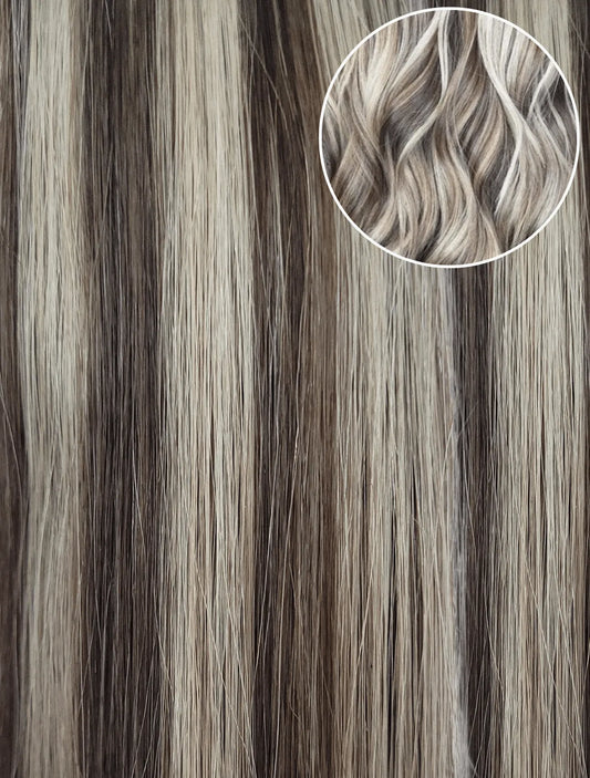 Brown/Blonde Highlights (P5/16) 22" 220g - Clip-Ins