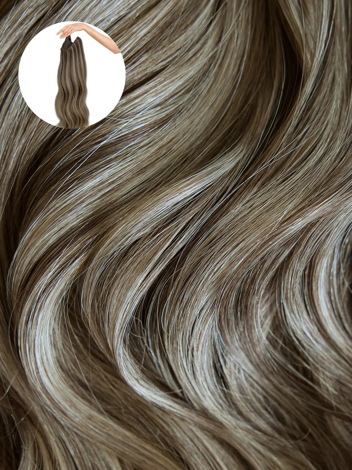 Brown/Blonde Highlights (P5/16) Halo