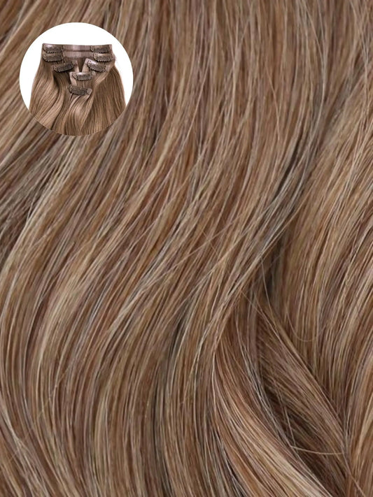 Caramel Ash Blend (4/9) Thinning Hair Fill-Ins