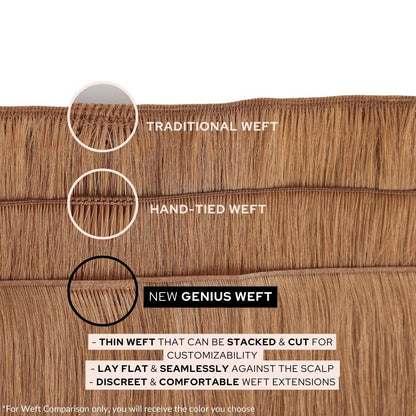 Mocha Brown (3) Genius Weft