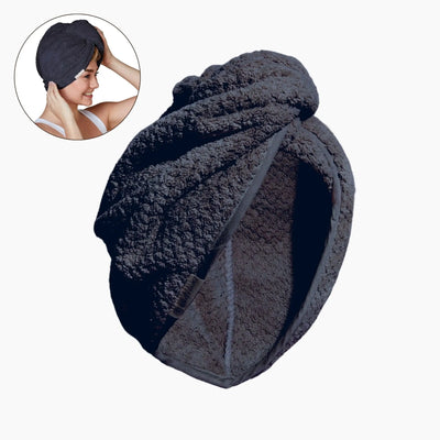 Hair Drying Towel (Charcoal)