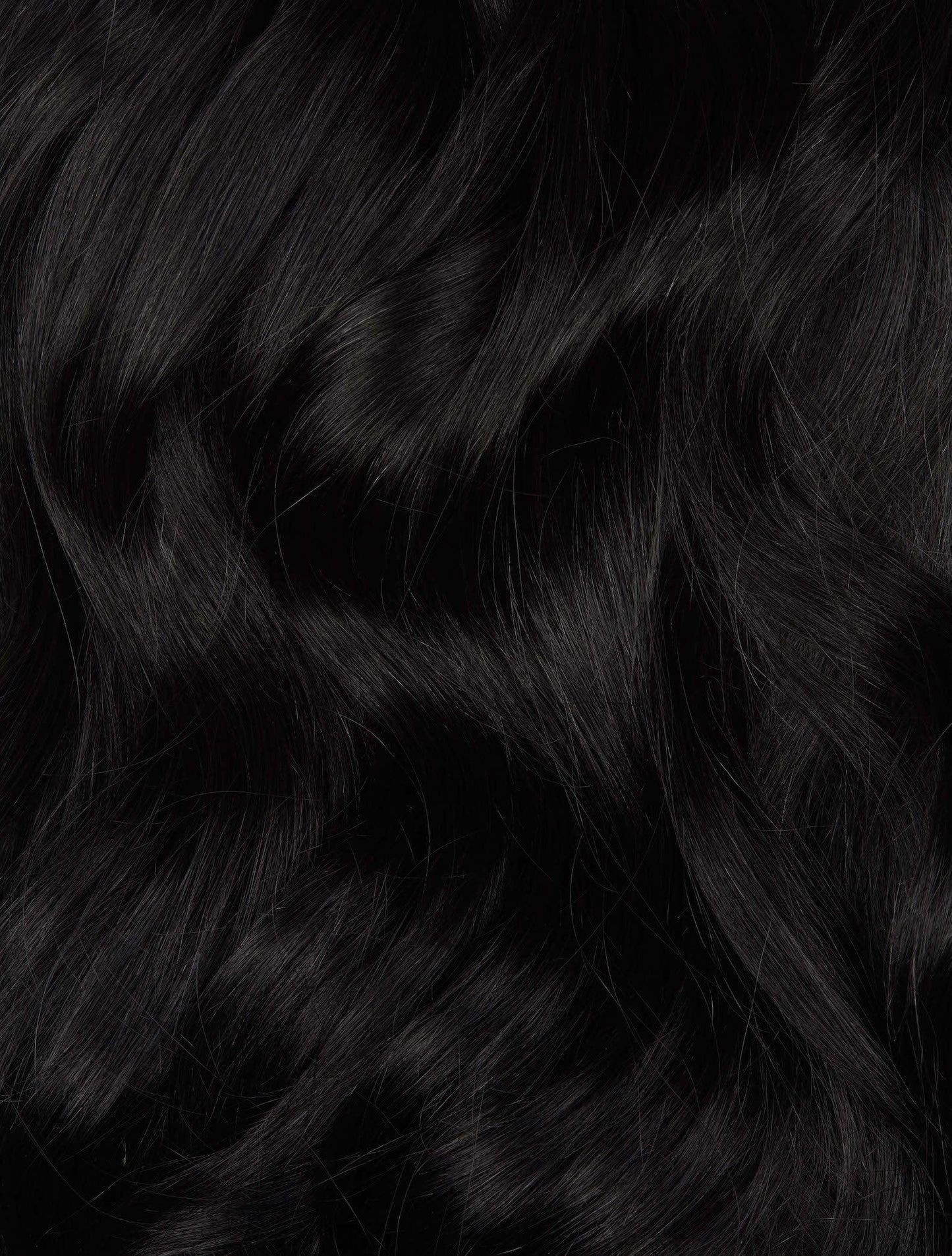 Jet Black (1) 20" 220g - Clip-Ins