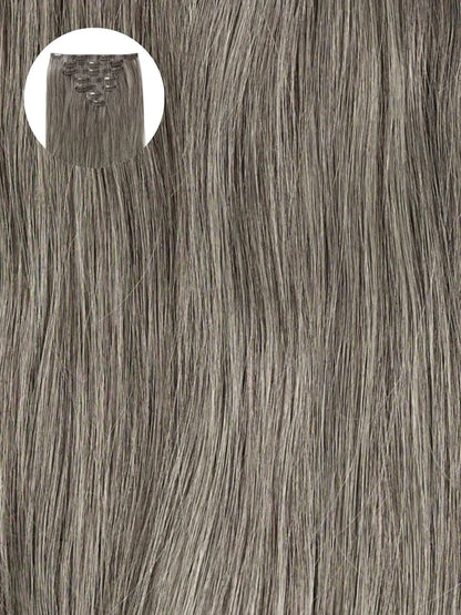 Light Grey (LG) Seamless Clip-Ins