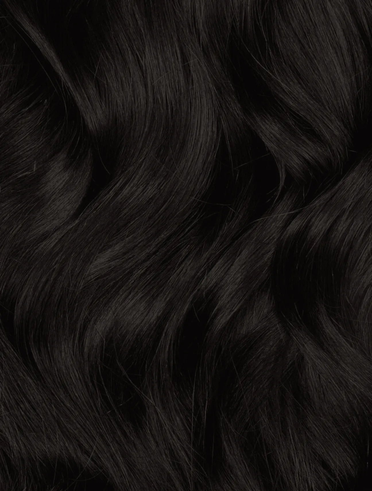 Off Black (1B) 18" 125g - Clip-Ins