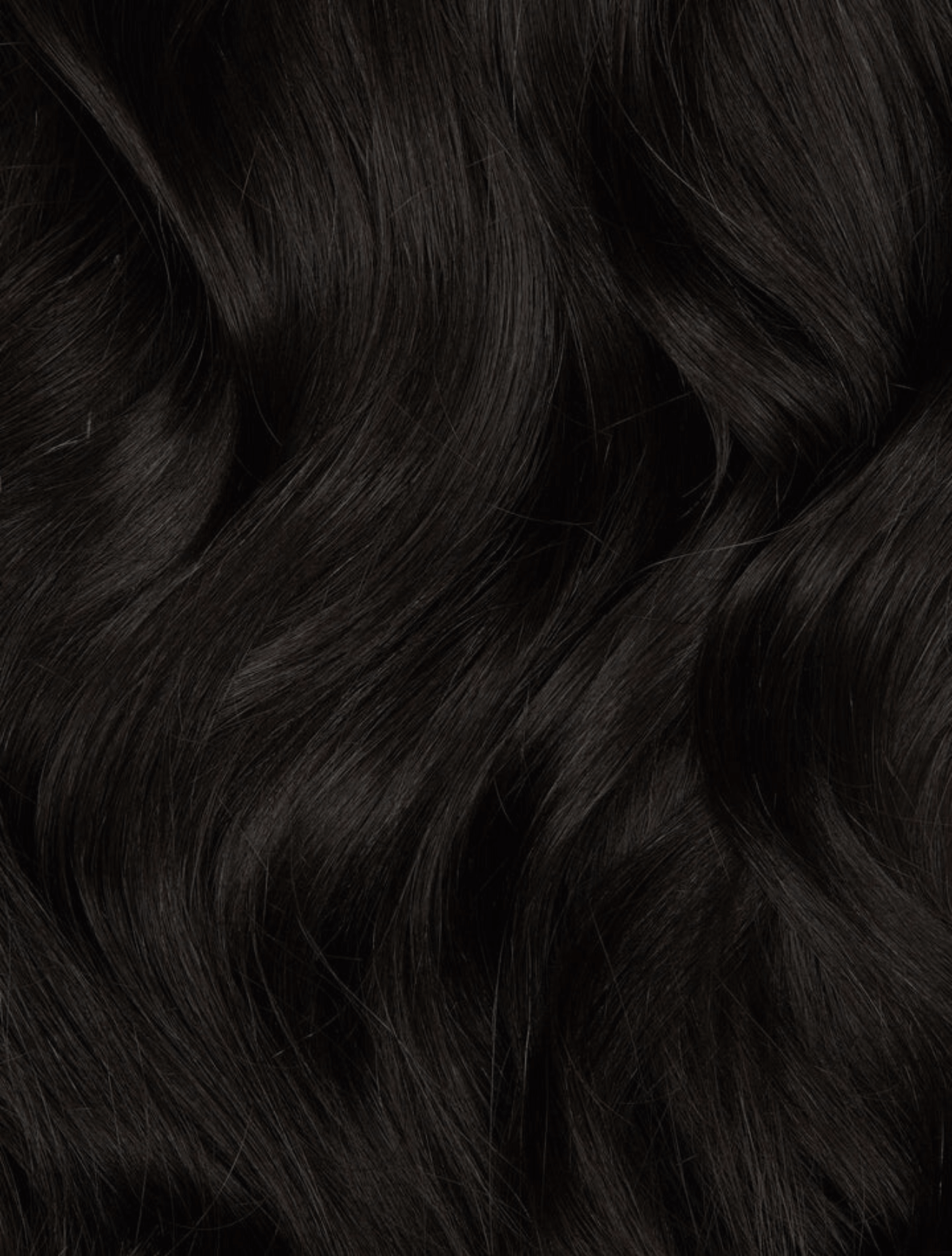 Off Black (1B) Thinning Hair and Invisible Clip-Ins Bundle