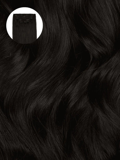 Off Black (1B) Seamless Clip-Ins