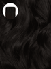 Off Black (1B) Invisible Clip-ins