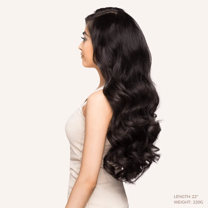 Off Black (1B) 22" 270g - Clip-Ins