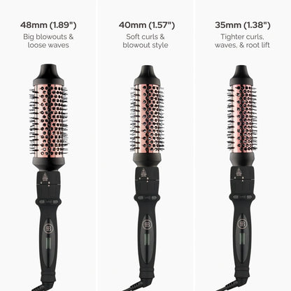 Rose Gold Thermal Round Brush