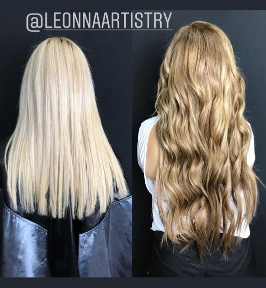 Dirty Blonde (9/19C) 20" 220g - Clip-Ins
