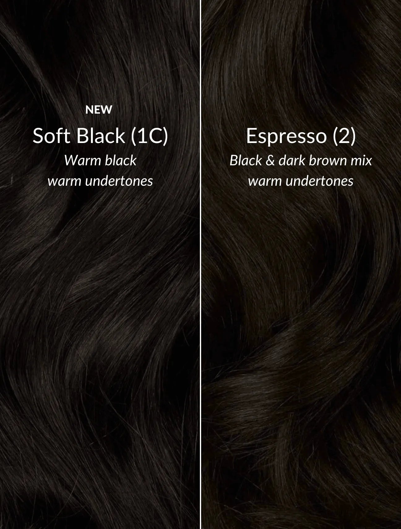 Soft Black (1C) 20" Single Weft - Clip-Ins