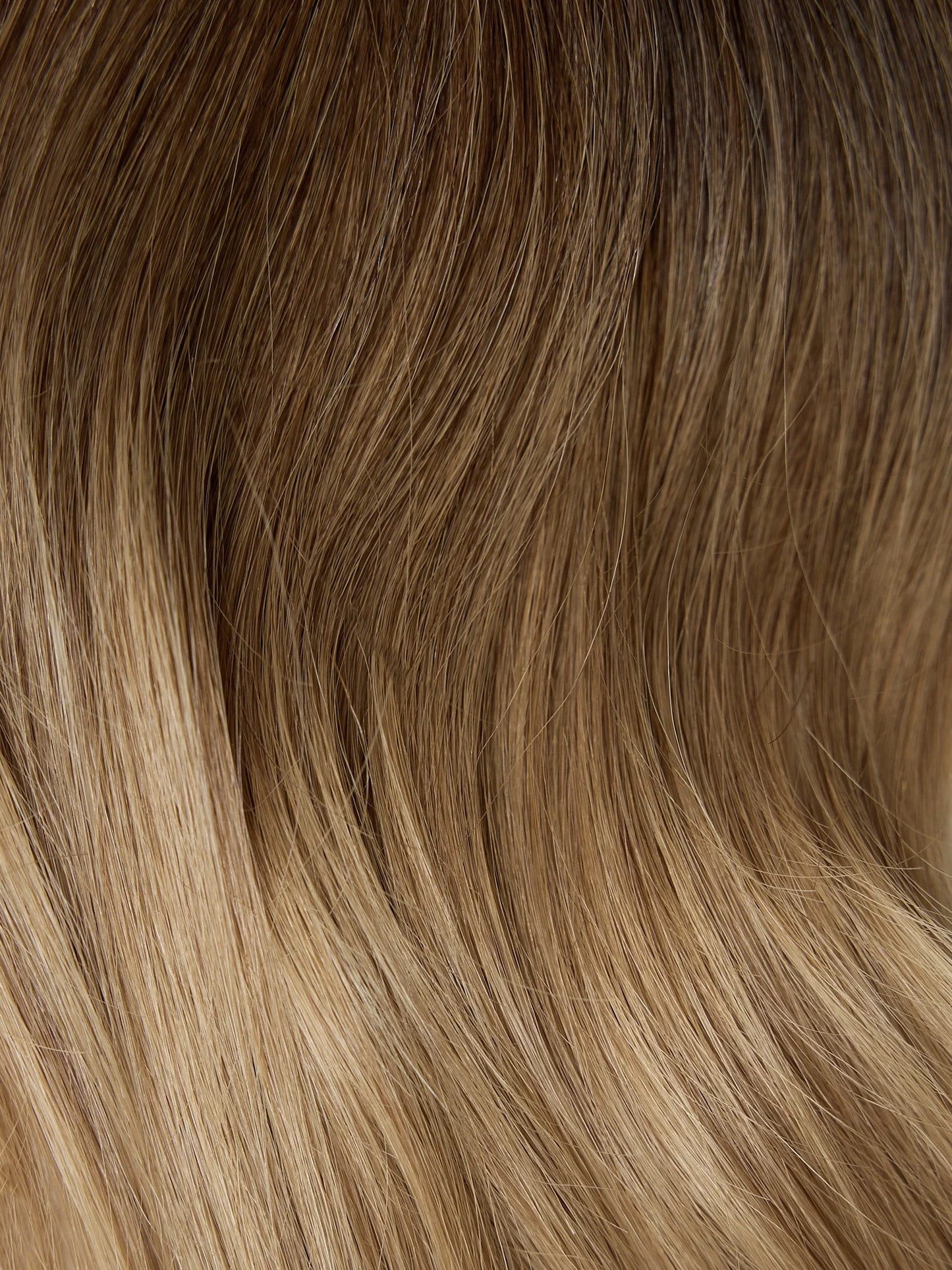 Ombre Dark Brown (#2) to Cool Brown (#10C) Invisible Tape 20" (25g)