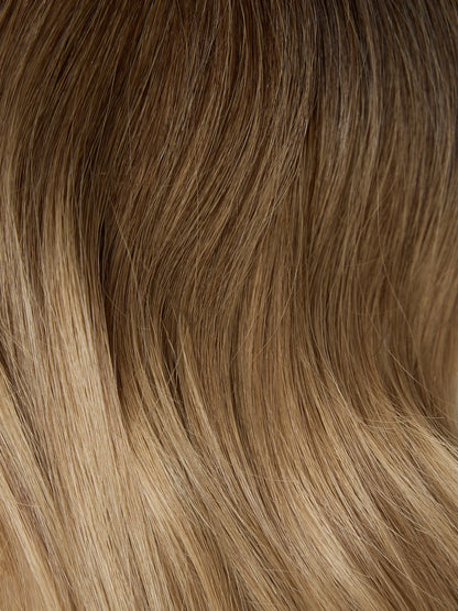 Ombre Dark Brown (#2) to Cool Brown (#10C) Invisible Tape 20" (25g)