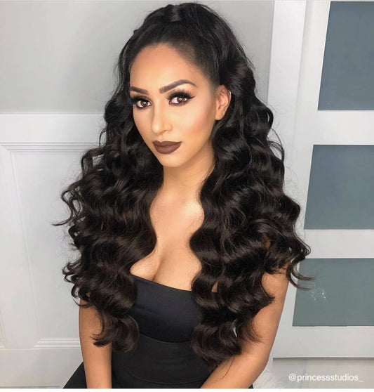 Off Black (1B) 18" 190g - Clip-Ins