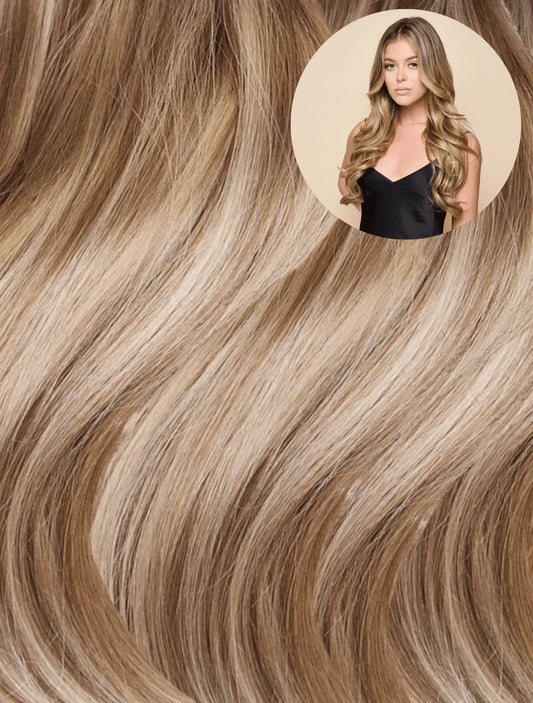 Beige Blonde Highlights (P10/613) 20" Keratin Tip